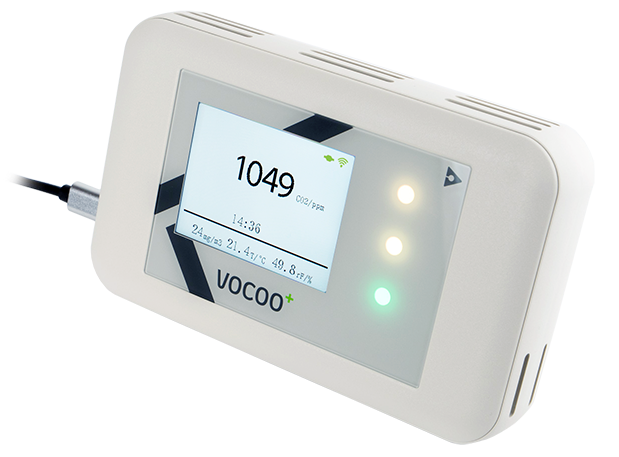 vocoo+ raumluftmessgerät